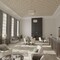 Ekena Millwork 33W x 33H x 38T Small Bradley Decorative Fretwork Wood Ceiling Panels, Wood Paint Grade CELW33X33X0375BRDMF - alternate 3